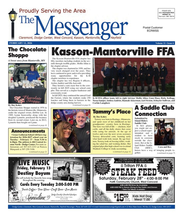 Obituaries Dodge Center Messenger